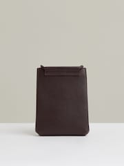 Reiss Oxblood Vienna Leather Phone Holder - Image 3 of 4