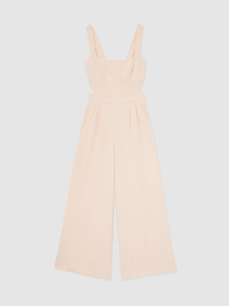 Reiss Dion Wide-Leg Cut-Out Jumpsuit - Bild 2 von 6 Reiss Dion Wide-Leg Cut-Out Jumpsuit - Bild 2 von 6