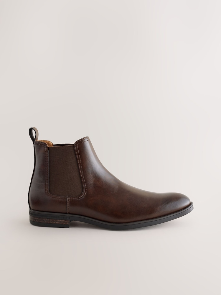 Brown Chelsea Boots - Image 2 of 5