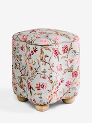 Laura Ashley Lingmell Trail Green Someford Storage Stool - Image 6 of 6