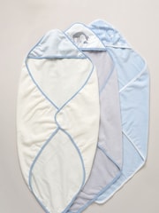 Snuggle Tots Hooded Towels and Wash Cloths 3 Pack - Image 2 of 2
