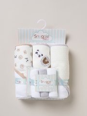 Snuggle Tots Hooded Towels and Wash Cloths 3 Pack - Image 1 of 3