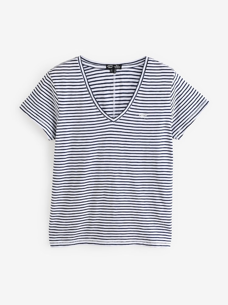 Superdry Navy/White T-Shirt - Image 1 of 1