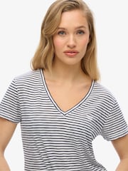 Superdry Navy/White T-Shirt - Image 4 of 6