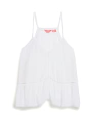 Superdry Cream Ladder Trim Cami Top - Image 6 of 7