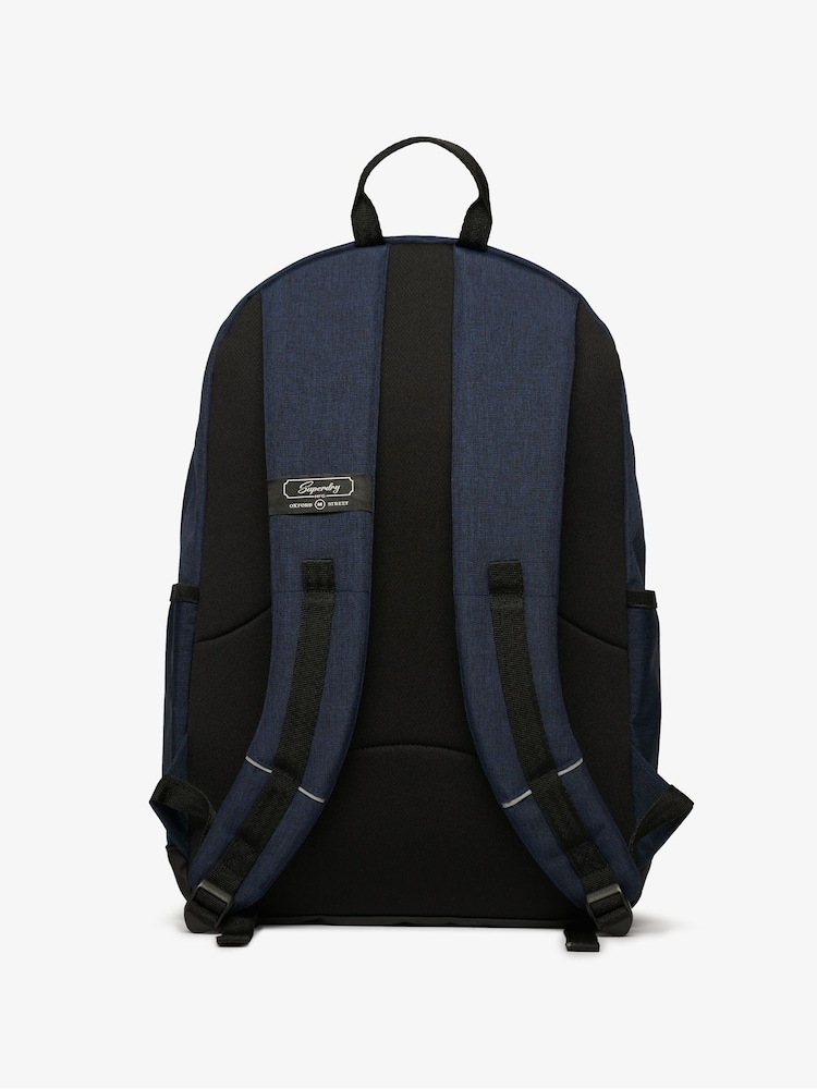 Superdry Navy Heratige Montana Backpack - Image 2 of 7