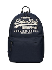 Superdry Navy Heratige Montana Backpack - Image 4 of 7