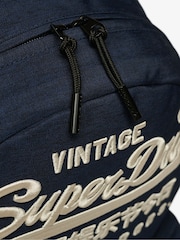 Superdry Navy Heratige Montana Backpack - Image 6 of 7