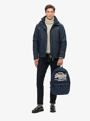 Superdry Navy Heratige Montana Backpack - Image 7 of 7