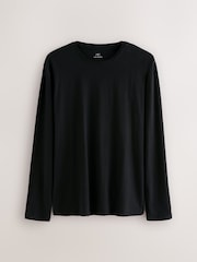 Black/Green/Blue Motionflex Cosy Long Sleeve Pyjamas Set - Image 2 of 5