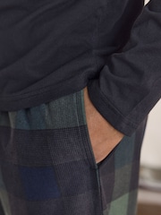 Negro/verde/azul - Conjunto de pijama de manga larga Motionflex - Imagen 6 de 11