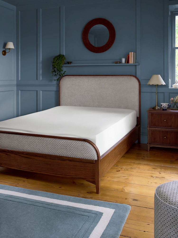 Laura Ashley Knellbank Geo Natural and Fern Barcombe Bed - Image 2 of 5