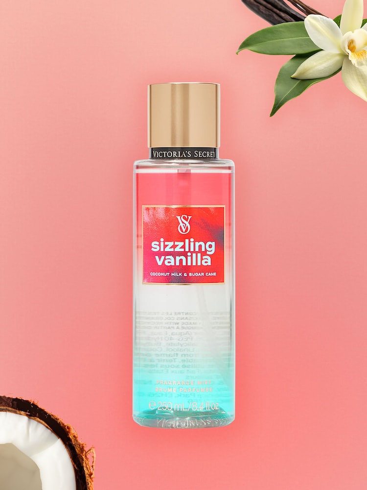 Victoria's Secret Sizzling Vanilla Body Mist 250ml - Image 1 of 2 Victoria's Secret Sizzling Vanilla Body Mist 250ml - Image 1 of 2