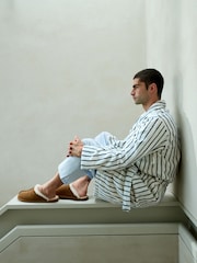 Light Blue Stripe Short Sleeve Pyjamas Set - Image 3 of 6
