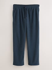 Navy Blue Towelling Long Sleeve Trophy Neck Pyjamas Set - Image 3 of 5