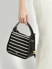 Dune London Black Daniella Square Grab Bag - Image 1 of 5