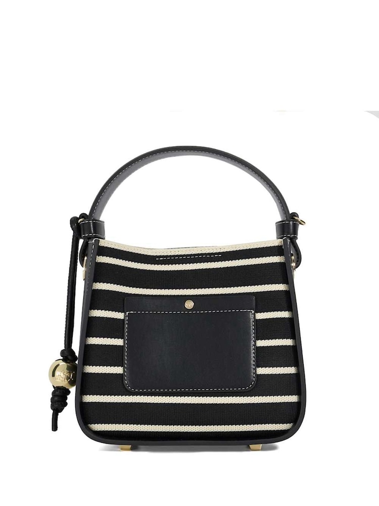 Dune London Black Daniella Square Grab Bag - Image 3 of 5