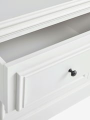 Laura Ashley Twine Natural Swanton Wide 2 Drawer Bedside Table - Image 7 of 7