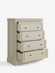 Laura Ashley Twine Natural Swanton 4 Chest of Drawer - Image 7 of 8