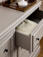 Laura Ashley Twine Natural Swanton 6 Drawer Wide Chest - Image 3 of 8