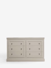 Laura Ashley Twine Natural Swanton 6 Drawer Wide Chest - Image 5 of 8