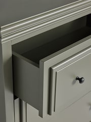Laura Ashley Khaki Green Swanton 4 Chest of Drawer - Image 8 of 8
