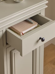 Laura Ashley Twine Natural Swanton Console Dressing Table - Image 4 of 8