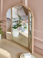 Laura Ashley Whitewash Oak Someford Dressing Table - Image 4 of 10