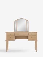 Laura Ashley Whitewash Oak Someford Dressing Table - Image 6 of 10
