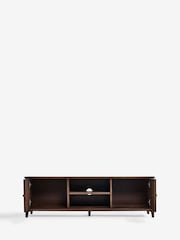 Laura Ashley Dark Stain Oak Barcombe Up to 65 Inch TV Unit - Image 7 of 9