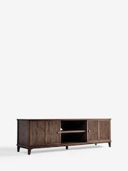Laura Ashley Dark Stain Oak Barcombe Up to 65 Inch TV Unit - Image 8 of 9