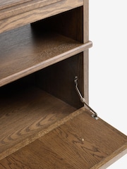 Laura Ashley Dark Stain Oak Barcombe Corner Up to 50 Inch TV Unit - Image 6 of 9