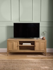 Laura Ashley Oak Danbury Up to 65 Inch TV Unit - Image 1 of 10