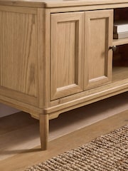 Laura Ashley Oak Danbury Up to 65 Inch TV Unit - Image 5 of 10