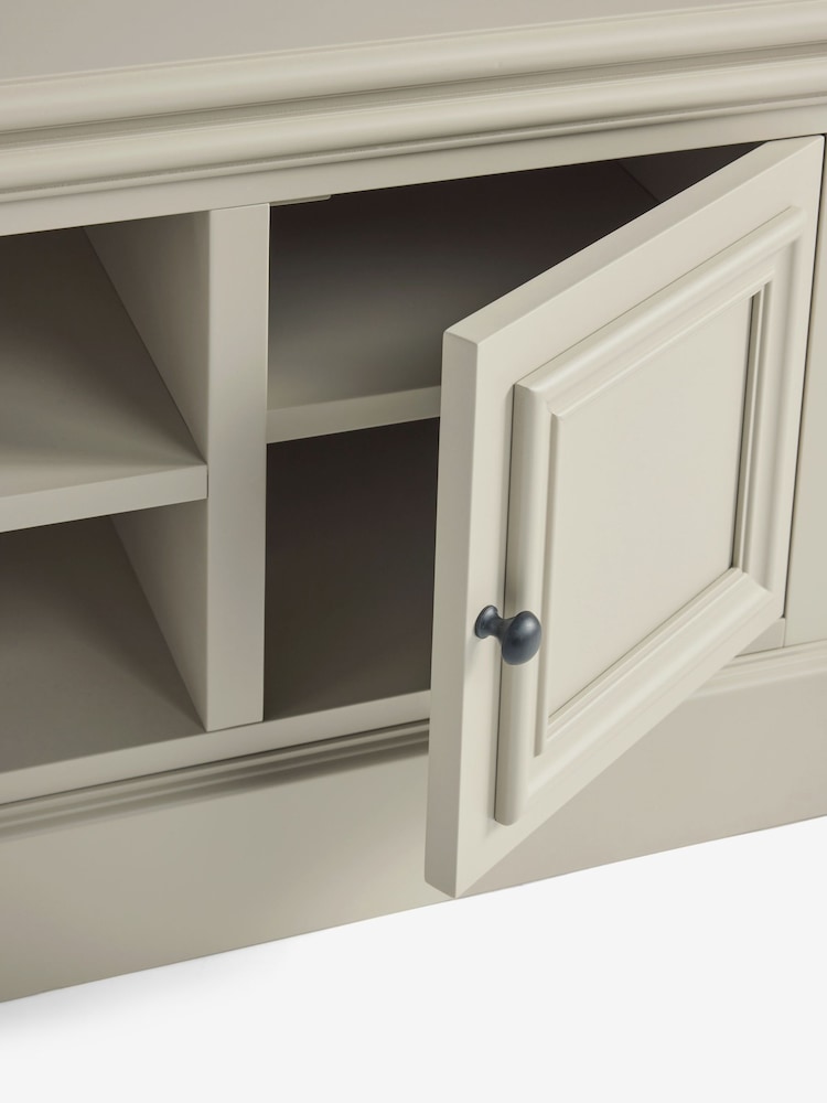 Laura Ashley Twine Natural Swanton Up to 60 Inch TV Unit - Image 10 of 10