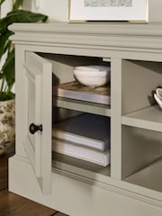 Laura Ashley Twine Natural Swanton Up to 60 Inch TV Unit - Image 4 of 10