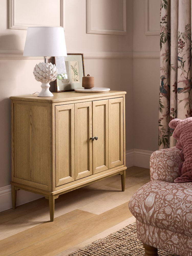 Laura Ashley Oak Danbury Small Sideboard - Image 2 of 8 Laura Ashley Oak Danbury Small Sideboard - Image 2 of 8