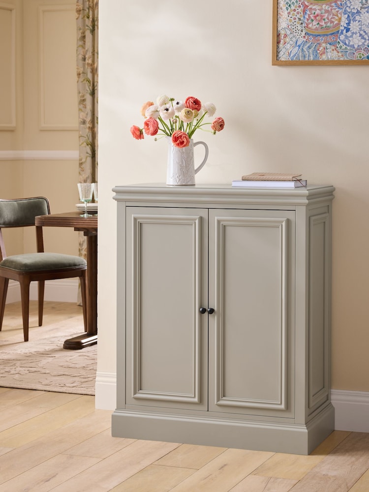 Laura Ashley Twine Natural Swanton Small Sideboard - Image 1 of 8 Laura Ashley Twine Natural Swanton Small Sideboard - Image 1 of 8