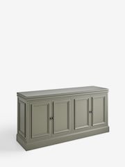 Laura Ashley Khaki Green Swanton Large Sideboard - Image 7 of 8