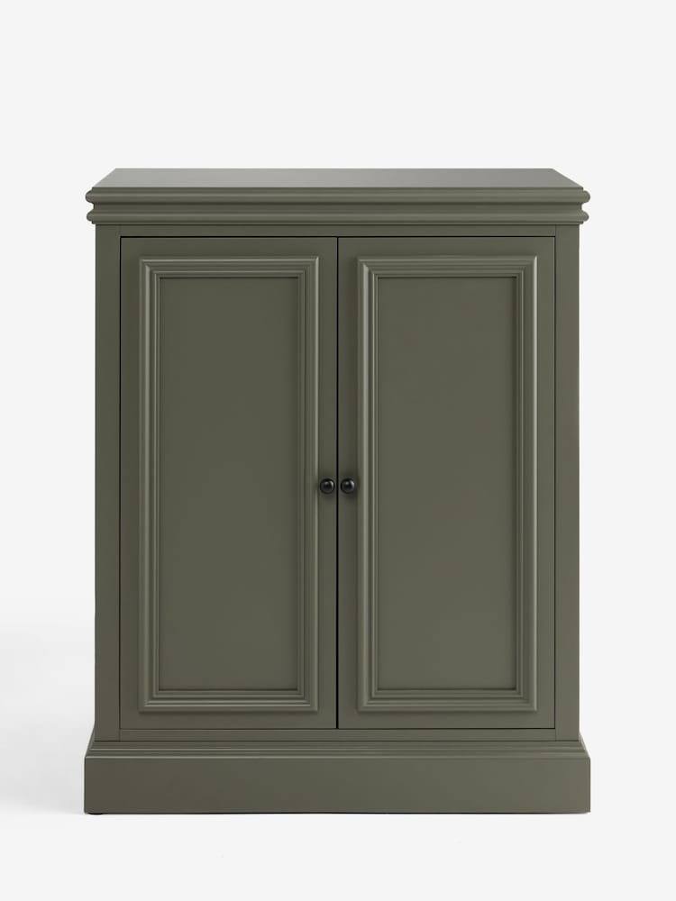 Laura Ashley Khaki Green Swanton Small Sideboard - Image 1 of 4 Laura Ashley Khaki Green Swanton Small Sideboard - Image 1 of 4