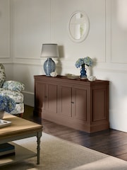 Laura Ashley Chocolate Brown Swanton Large Sideboard - Image 1 of 4