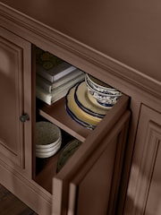 Laura Ashley Chocolate Brown Swanton Large Sideboard - Image 3 of 4