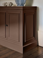 Laura Ashley Chocolate Brown Swanton Large Sideboard - Image 4 of 4