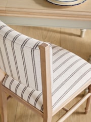 Laura Ashley Set of 2 Alston Stripe Swanton Dining Chairs - Image 3 of 7