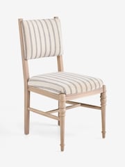 Laura Ashley Set of 2 Alston Stripe Swanton Dining Chairs - Image 5 of 7