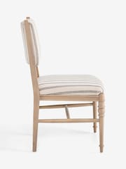 Laura Ashley Set of 2 Alston Stripe Swanton Dining Chairs - Image 6 of 7