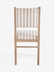 Laura Ashley Set of 2 Alston Stripe Swanton Dining Chairs - Image 7 of 7