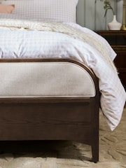 Laura Ashley Hundon Chenille Natural Barcombe Ottoman Storage Bed - Image 5 of 5