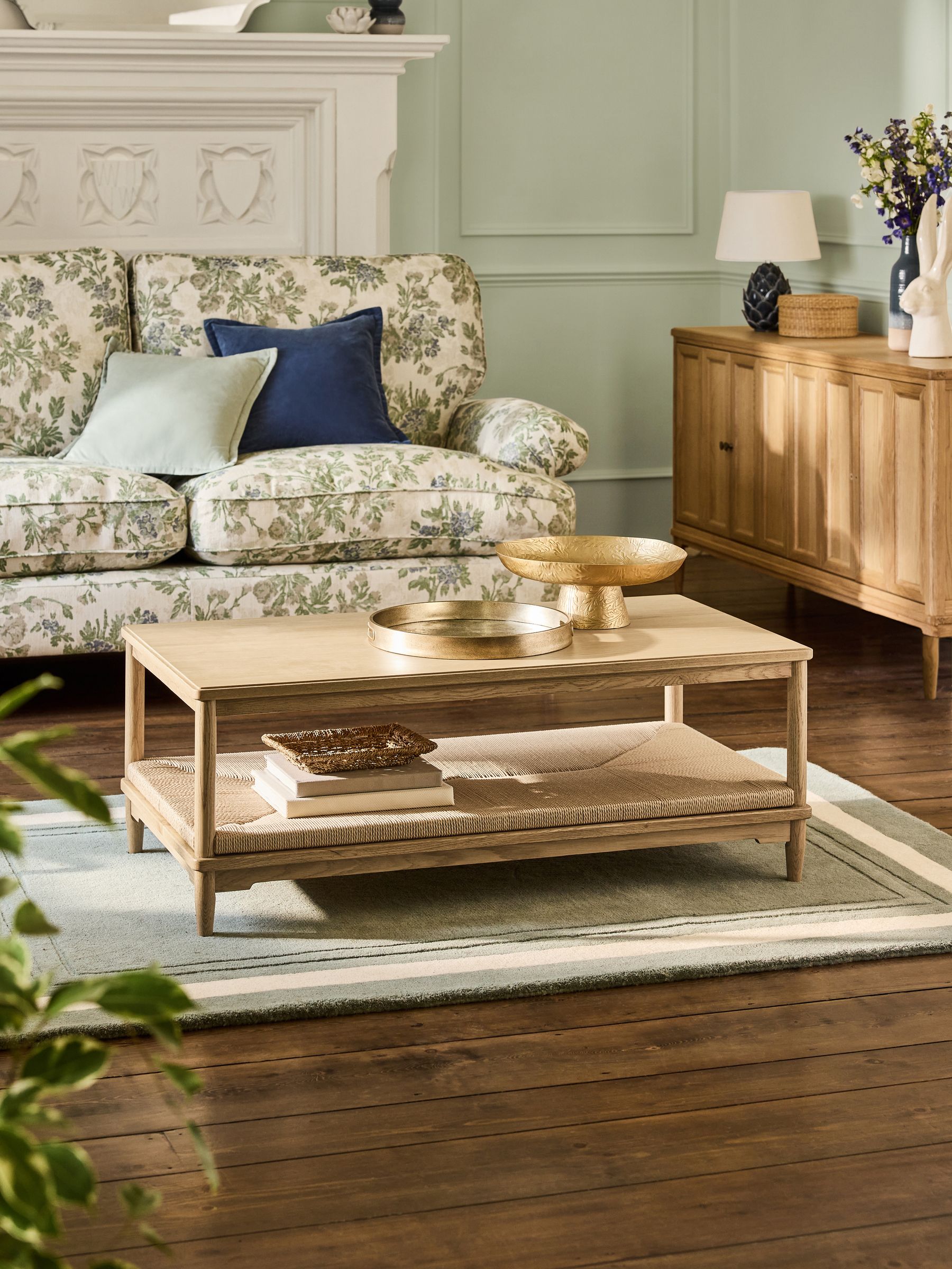 Buy Laura Ashley Oak Danbury Coffee Table from the Next UK online shop
