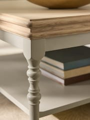 Laura Ashley Twine Natural Swanton Coffee Table - Image 3 of 4